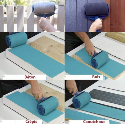 Kit d'outils pour peinture, mur et plafond - 5 pièces - PetitBricolage