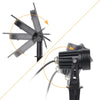 3x pojecteur solaire multicolore - SOLARIS RS1 - PetitBricolage