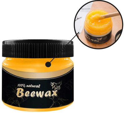 Cire d'abeille naturelle + 1 Eponge OFFERTE - PetitBricolage