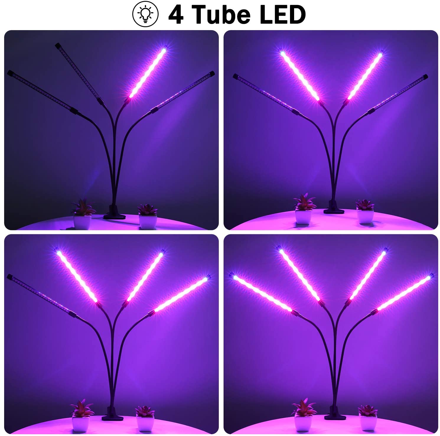 Lampe Horticole LED 360° - PetitBricolage
