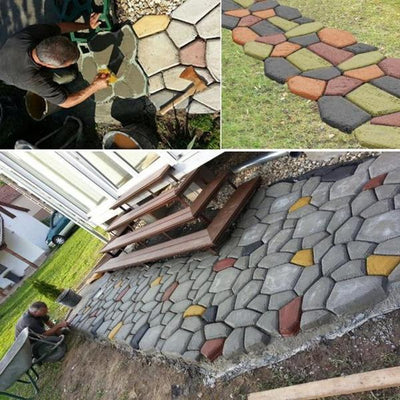 Moule pavé béton - Carrelage de jardin - PetitBricolage