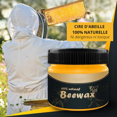 Cire d'abeille naturelle + 1 Eponge OFFERTE - PetitBricolage