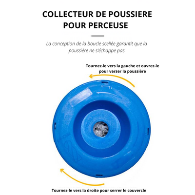 Collecteur de poussière pour perceuse - PetitBricolage