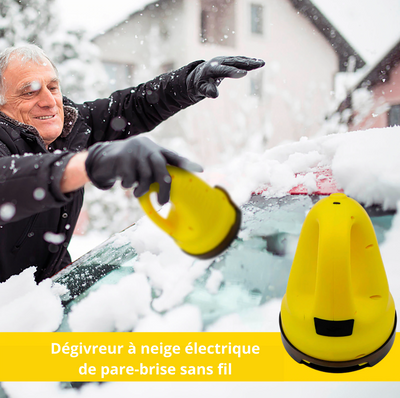 Dégivreur à neige électrique de pare-brise sans fil - PetitBricolage