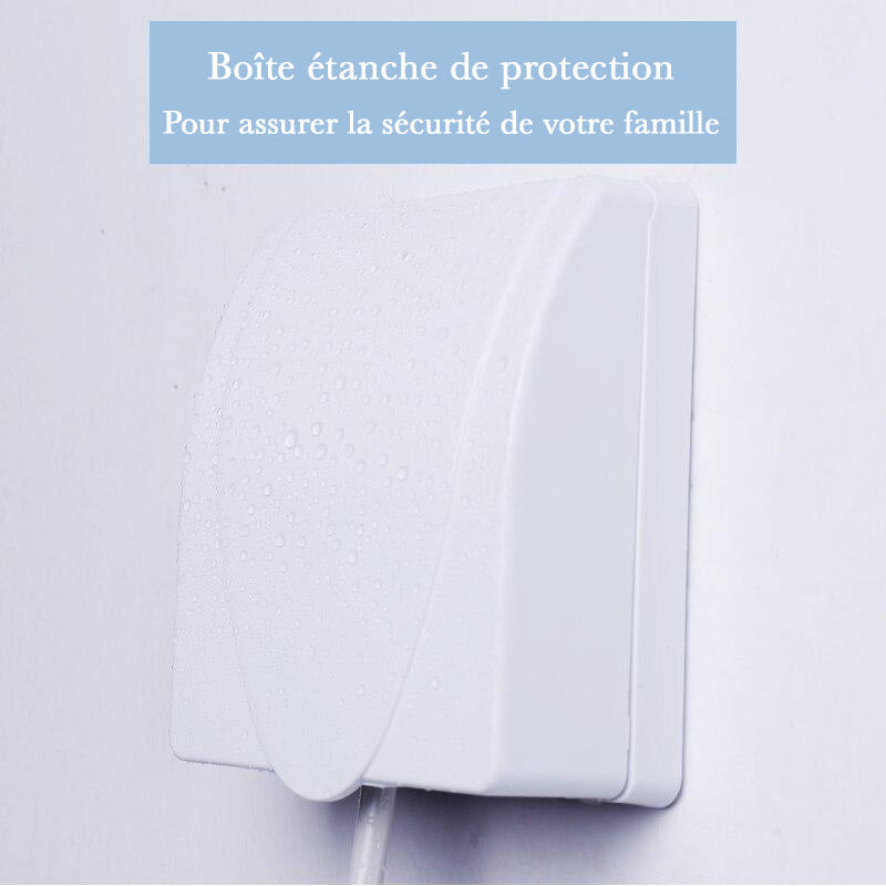 Boîtier waterproof pour prise murale - Anti eau et poussière - PetitBricolage