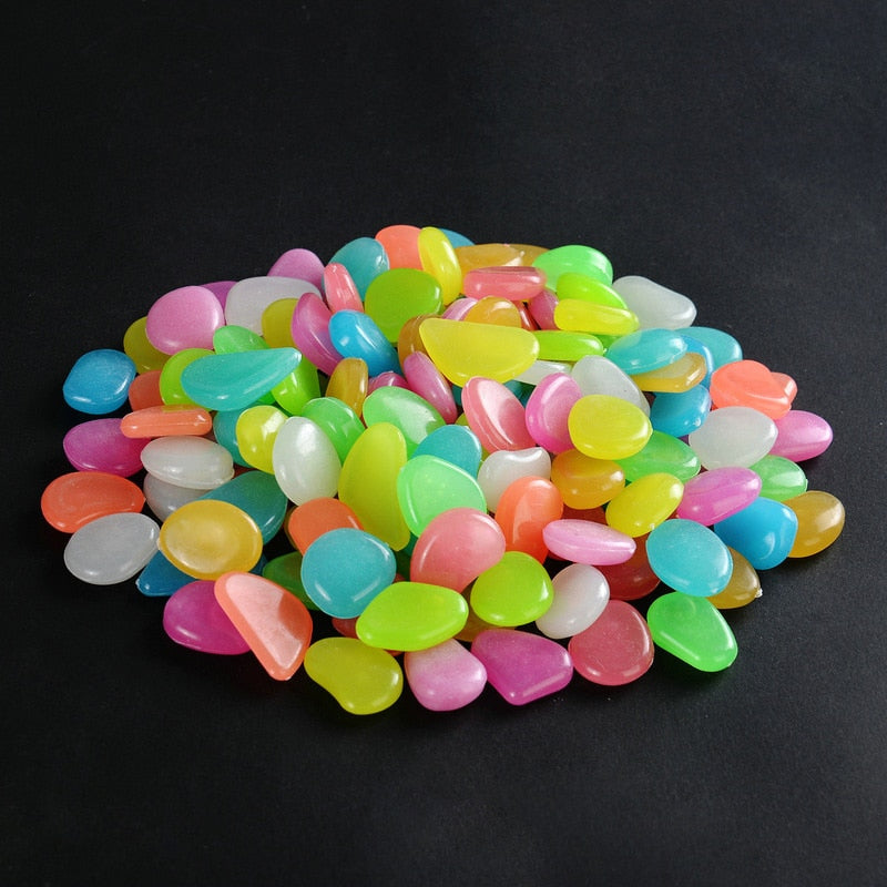 Galets décoratifs fluorescents - PetitBricolage