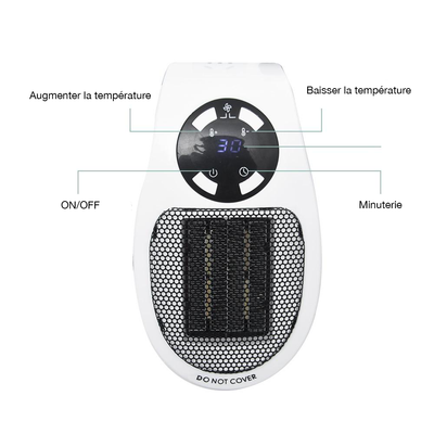 Mini radiateur électrique - PetitBricolage