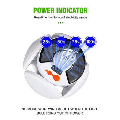 Boule solaire pliable LED - PetitBricolage