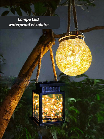 Lampe LED waterproof et solaire - PetitBricolage