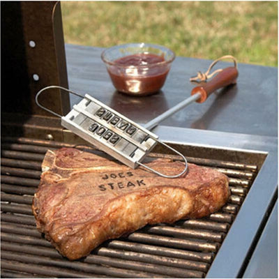 Custom BBQ : Le Fer à marquer personnalisable pour grillade - PetitBricolage