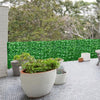 Clôture de jardin en plantes artificielles - PetitBricolage