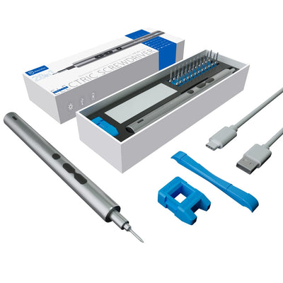 Jeu de tournevis électrique et magnétique multi-accessoires - PetitBricolage