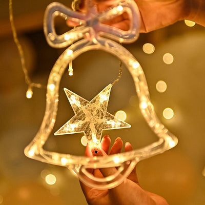 Rideau LED à motifs de Noël - PetitBricolage