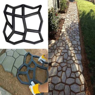 Moule pavé béton - Carrelage de jardin - PetitBricolage