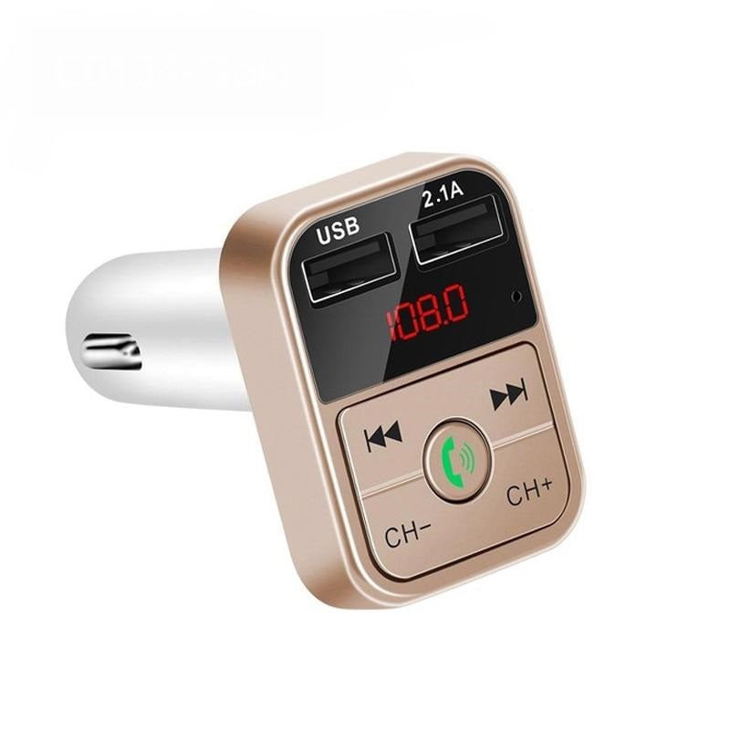 Transmetteur FM Bluetooth + double ports USB - PetitBricolage