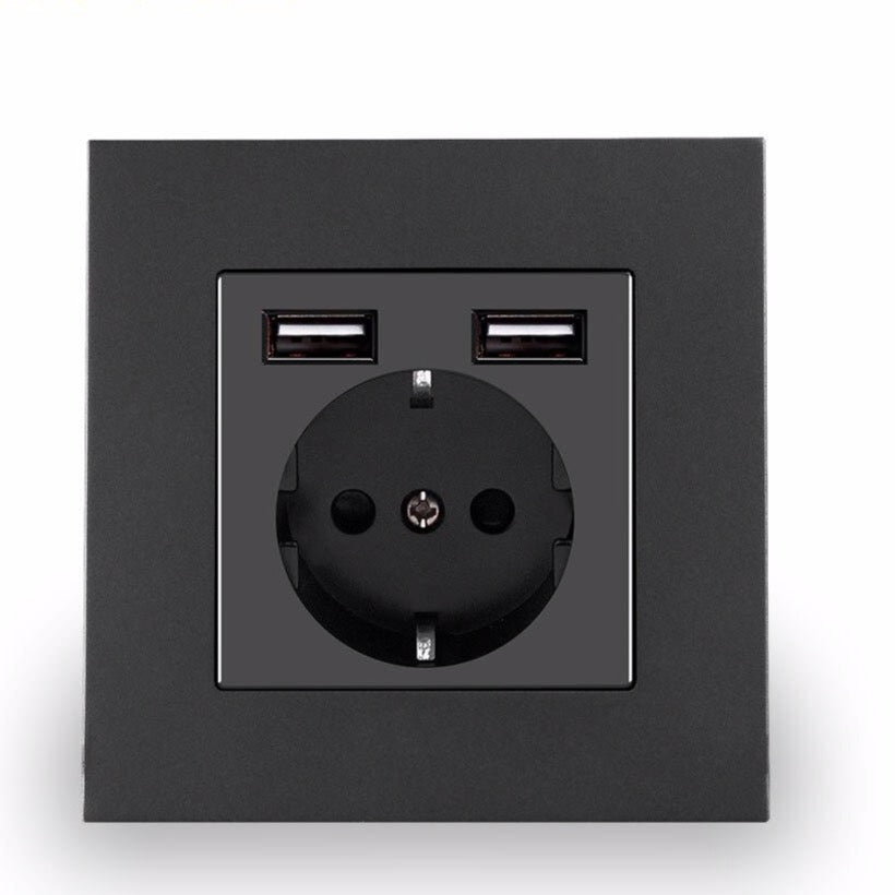 Prise encastrable avec ports USB - PetitBricolage