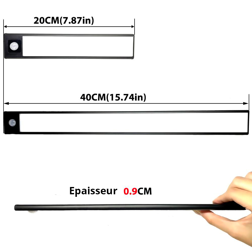 Lampe LED à détecteur de mouvement V2 - PetitBricolage
