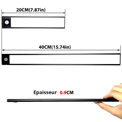 Lampe LED à détecteur de mouvement V2 - PetitBricolage