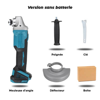 Meuleuse d'angle sans fil - PetitBricolage