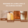 Cire d'abeille naturelle + 1 Eponge OFFERTE - PetitBricolage