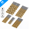 Titanium DB-50® - 50 Forets haute performance 1-3mm - PetitBricolage