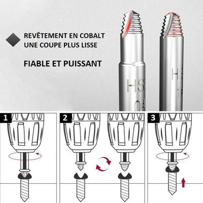 Extracteur de vis endommagées - PetitBricolage