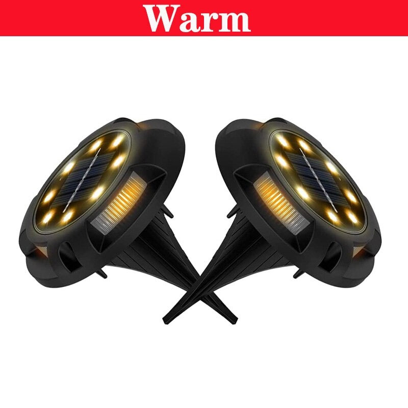 4x Spots LED d'extérieur - Solaire et discret - PetitBricolage