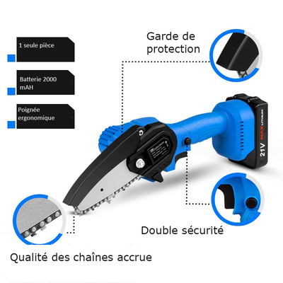 Mini tronçonneuse électrique - PetitBricolage