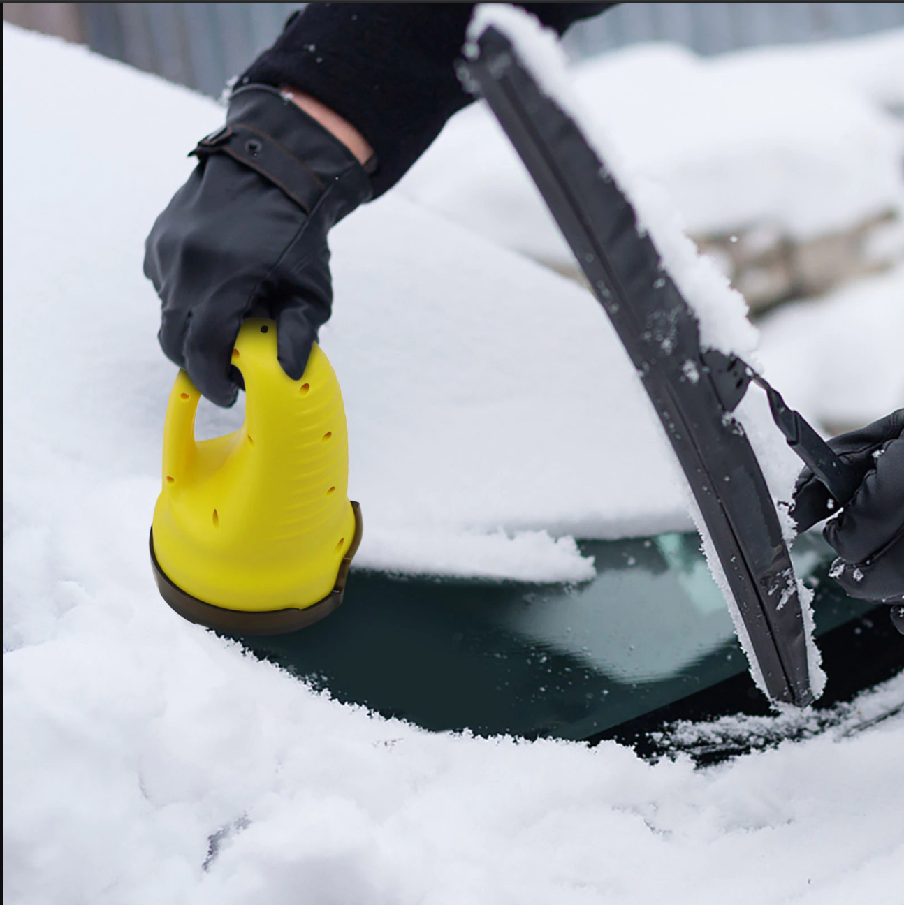 Dégivreur à neige électrique de pare-brise sans fil - PetitBricolage
