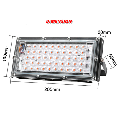 2x Lampes LED à spectre pour plantes - PetitBricolage