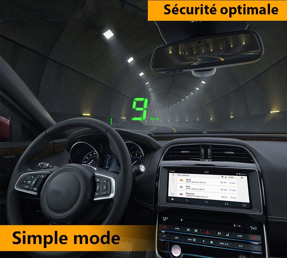 Projecteur de vitesse pour voiture - PetitBricolage