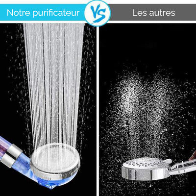 Pommeau de douche avec billes filtrantes - PetitBricolage