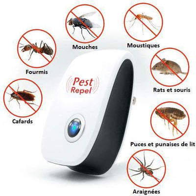 Répulsif antiparasites à ultrasons - PetitBricolage