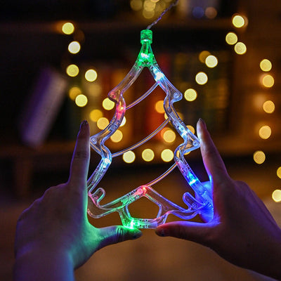 Rideau LED à motifs de Noël - PetitBricolage