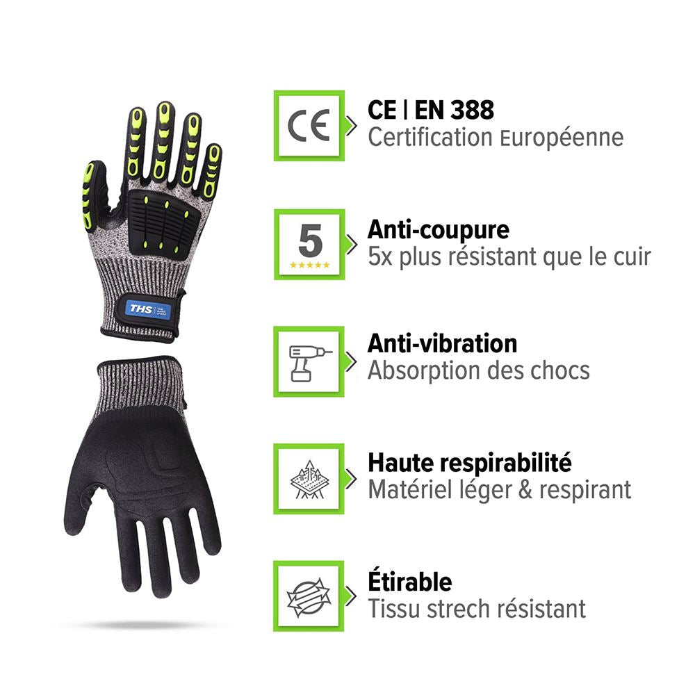 Gants ultra résistants pour bricolage - PetitBricolage