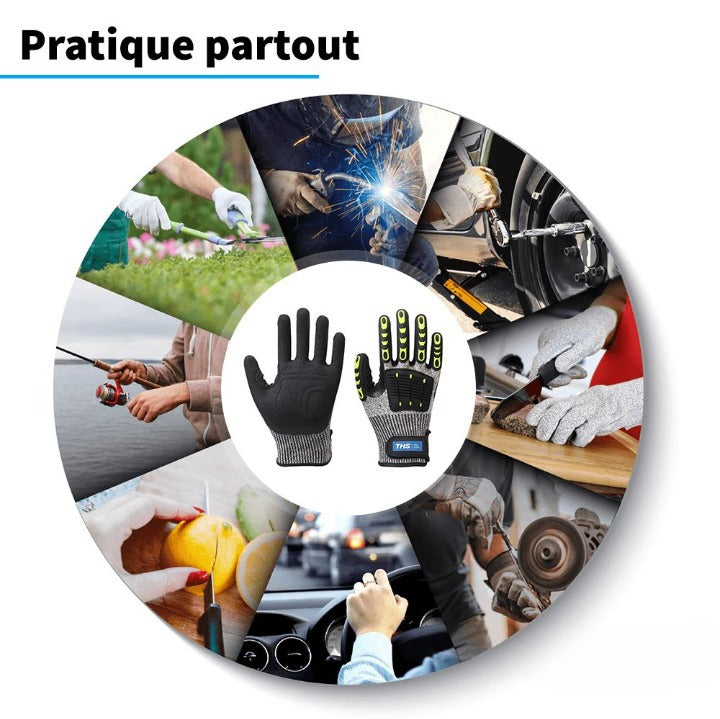 Gants ultra résistants pour bricolage - PetitBricolage