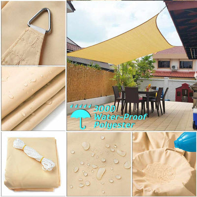 Voile d'ombrage imperméable - PetitBricolage